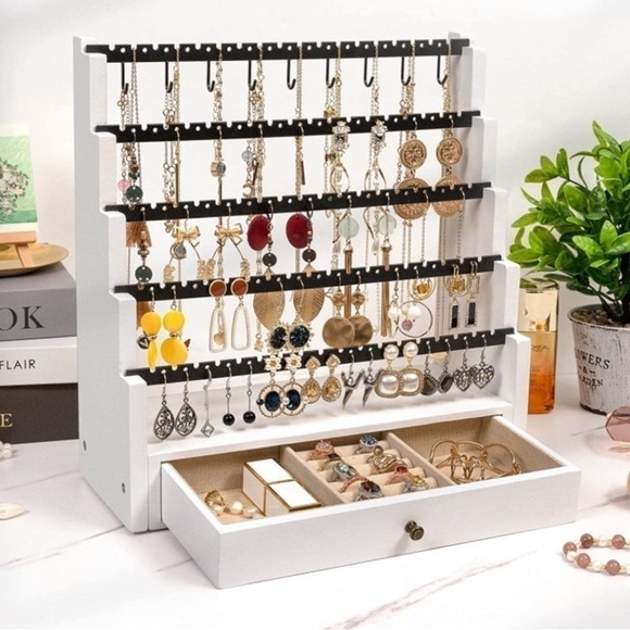 Spuly Jewelry - 🆕 Jewelry Necklace Stud Bracelet Earring Ring Organizer Holder Stand Display